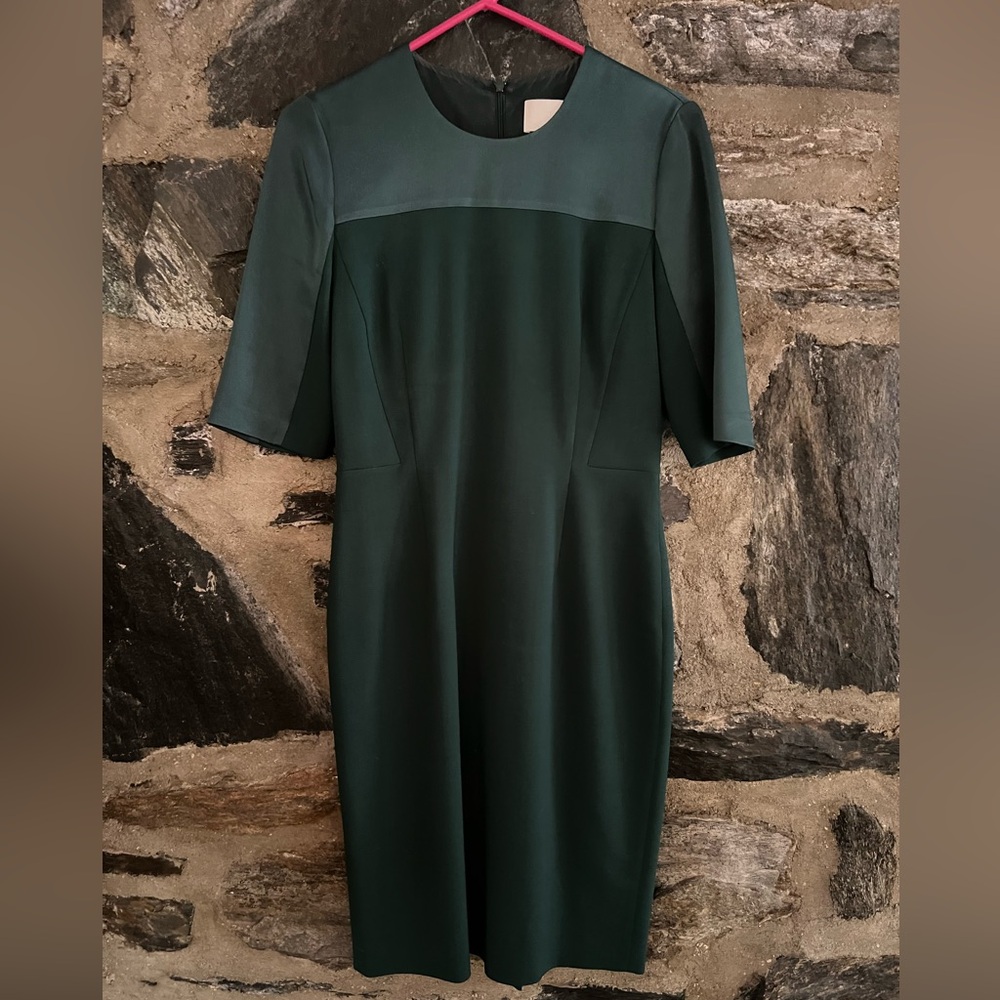 Boss Green Dress with Satin top